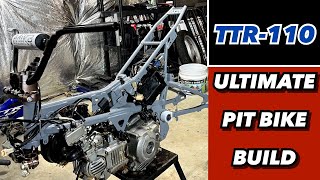 ULTIMATE PITBIKE BUILDTTR110 PART2 [upl. by Dareg]