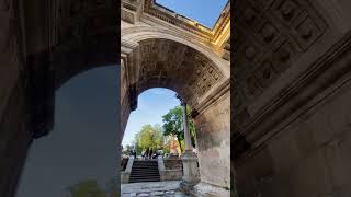 Incredible hadrian gate  Antalya turkey travel antalya history historical architecture fyp [upl. by Drhacir]