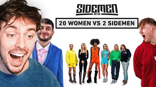 20 WOMEN VS 2 SIDEMEN ANGRY GINGE amp DANNY AARONS EDITION Reaction [upl. by Bedad]