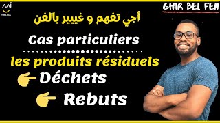 comptabilité analytique séance 11  cas particuliers  les produits résiduels déchets et rebuts [upl. by Nnyltak]