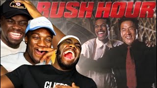 Weve never laughed this much First Time Reacting To RUSH HOUR  MOVIE MONDAY  GROUP REACTION [upl. by Omland903]