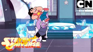 Arte da fusão  Steven Universo  Cartoon Network [upl. by Ahsiened]