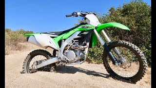 2020 KX450f FIRST RIDE amp REVIEW [upl. by Rudd]