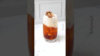 FERRERO ROCHER CREAM THAI TEA 🤤🧡 ferrerorocher thaitea homecafe asmrvideo [upl. by Kcirdled985]