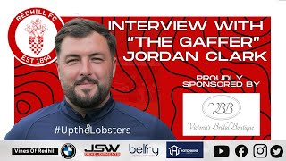 Hear the Gaffers quotJordan Clarkquot post match thoughts after today 10 home win against Colliers Wood [upl. by Arretal599]