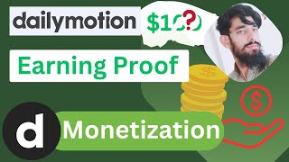 Dailymotion Earning Proof  Dailymotion Monetization  How to Earn Money from Dailymotion [upl. by Marci]