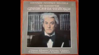 S Neuhaus  Schubert Sonata 13 LIVE Andante 1971 [upl. by Tippets]