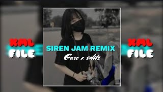 SIREN JAM REMIX💥 XML VIDEO🍒 PRESET 🔰LINK DESCRIPTION BOX ✅ [upl. by Newg]