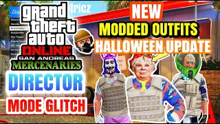 FINALLY BACK NEW WORKING DIRECTOR MODE GLITCH IN GTA 5  Solo ALL MODDED OUTFITS [upl. by Enirok]