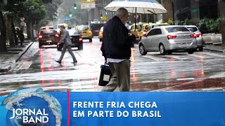 Previsão do tempo Alerta de perigo de deslizamentos no Rio de Janeiro e litoral de São Pulo [upl. by Marisa]