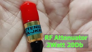 RF Attenuator 2 Watts 20 Db Explained for Everyone by Technology Master [upl. by Durante]