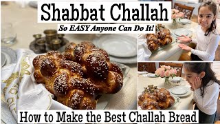 How To Make The Best Challah Bread Sonya’s Prep Kids Edition [upl. by Lanaj]