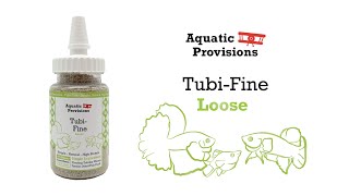 Aquatic Provisions Freeze Dried TubiFine Fish Food Product Highlight [upl. by Rimhsak]