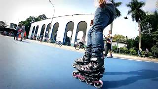 Patins Inline Traxart Softrax [upl. by Jule48]