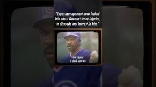 HOW ANDRE DAWSON WAS SCREWED OVER BY MLB OWNERS IN FREE AGENCY [upl. by Elpmet]