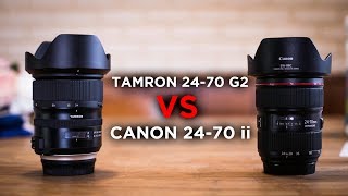 Tamron 2470mm G2 vs Canon 2470mm ii  Dual Pixel AF Low Light Test [upl. by Champaigne]