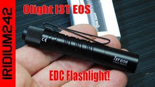 Olight I3T EOS New From Olight 180 lumen AAA Powered [upl. by Naynek356]