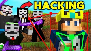 I Sneaked Into a HACKERS ONLY Server in Minecraft [upl. by Aydan]