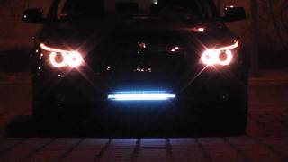 Knight Rider Scanner KITT KITT LED E60 KARR nightrider Lauflicht [upl. by Elyc]