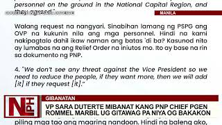 VP Sara Duterte mibanat kang PNP Chief PGen Rommel Marbil ug gitawag pa niya og bakakon [upl. by Caniff303]