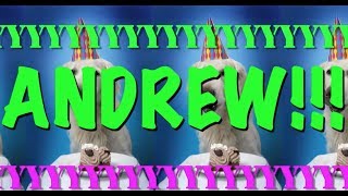 HAPPY BIRTHDAY ANDREW  EPIC Happy Birthday Song [upl. by Airretnahs191]