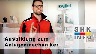 Ausbildung zum Anlagenmechaniker für Sanitär Heizungs und Klimatechnik [upl. by Aisnetroh267]