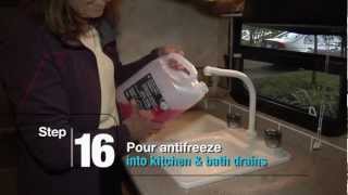 How To Winterize RV Travel Trailer Water System [upl. by Caddaric]