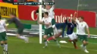 Thierry Henry Handball Ireland V France 11 agg 12 Hand Of Frog God 181109 BestGood Quality [upl. by Adlesirg]