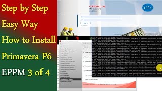 Install Primavera P6 EPPM 3 of 4 Short Marketing [upl. by Catima128]