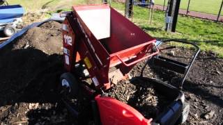 SCREENING COMPOST WITH ROYER 112 [upl. by Nedry]