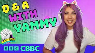 Q amp A with Yammy  Game On Grandparents  CBBC [upl. by Fausta150]