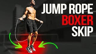 Learn The Jump Rope Boxer Skip [upl. by Enyamert]