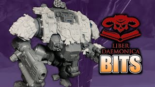 Primaris Space Marines 40k Redemptor Upgrade Bits Unboxing Liber Daemonica [upl. by Adnahsor942]