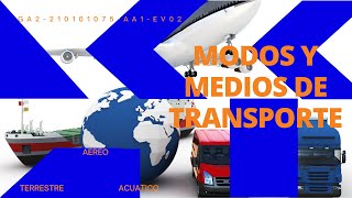 Presentación características de modos y medios de transporte GA2210101075AA1EV02 [upl. by Hras]