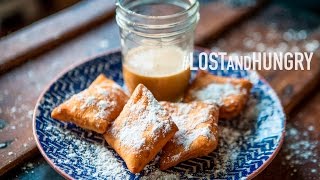 Beignet Recipe with Cafe au Lait Icing [upl. by Loris131]