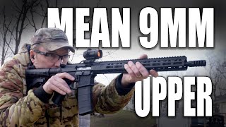 MEAN 9mm BearingDelayed Upper  Tactical Rifleman [upl. by Atikahs]