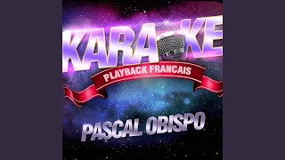 Personne — Karaoké Playback Avec Choeurs — Rendu Célèbre Par Pascal Obispo [upl. by Ymma]