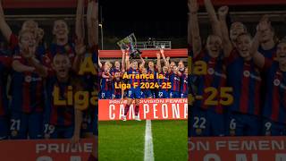 El Barça femenino arranca la Liga F contra el Deportivo de La Coruña fcbarcelona LigaF shorts [upl. by Einnim]