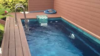 How to install roof top swimming pool [upl. by Didi]