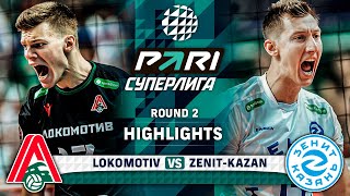 Lokomotiv vs ZenitKazan  Round 2  Highlights  PARI SUPER LEAGUE 20232024 [upl. by Broeker]