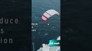 This kite can help tow massive cargo ships [upl. by Ayhtak272]