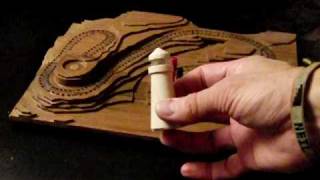 Lighthouse Cribbage Board Gets Lit [upl. by Lian]