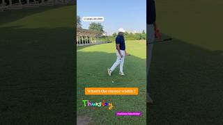 What’s the stance correct width golfholics trending golfaccessories trendingshorts golftips⛳️ [upl. by Enalda]