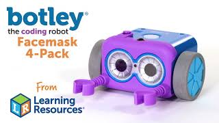 Botley® The Coding Robot Facemasks by Learning Resources [upl. by Naamann]