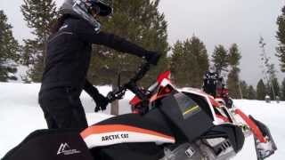 Learning Backcountry Basics with Pro Snowmobiler Amber Holt [upl. by Yram]