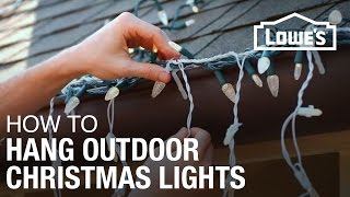 How To Hang Exterior Christmas Lights [upl. by Trbor]