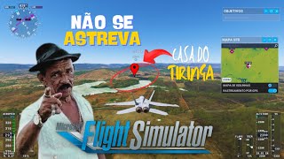 FUI NA CASA DO TIRINGA NO CAÇA F18  FLIGHT SIMULATOR [upl. by Phillipe816]