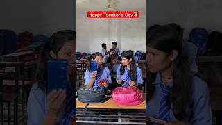 Happy Teachers Day😊  Mahi Tiwari teachersday schoollife mahikars [upl. by Arocat]