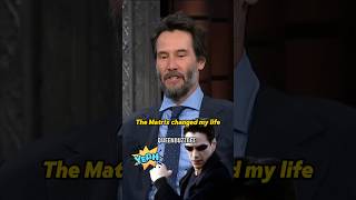 Keanu Reeves Reveals How The Matrix Made a Major Impact on His Life 😲 KeanuReeves shorts [upl. by Goober]