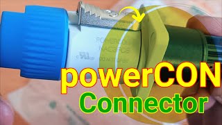 powerCON Connector 20A 250V ac [upl. by Repotsirhc]